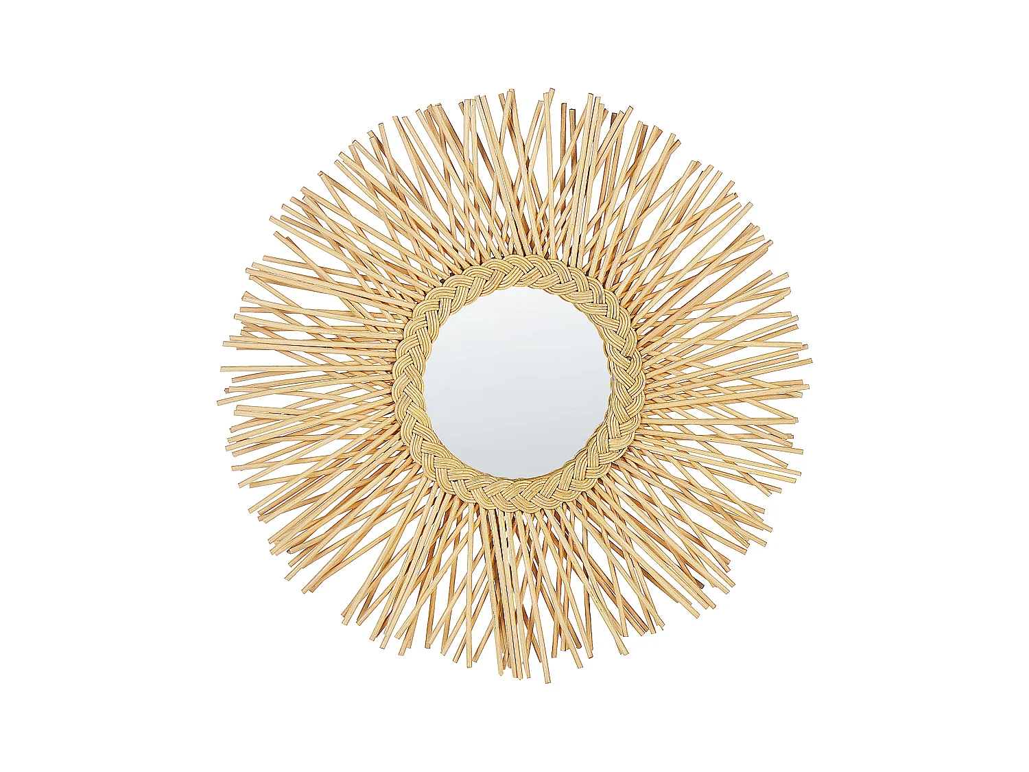Miroir KALASIN 60 cm 60 cm Rotin Naturel