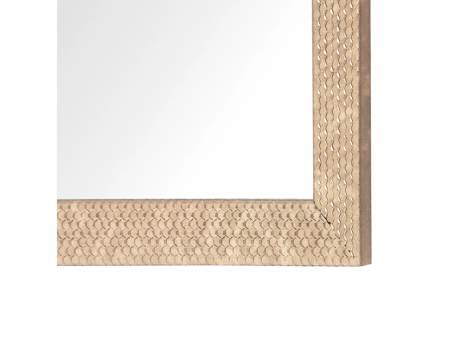 Specchio AJACCIO 50 cm 130 cm Ottone