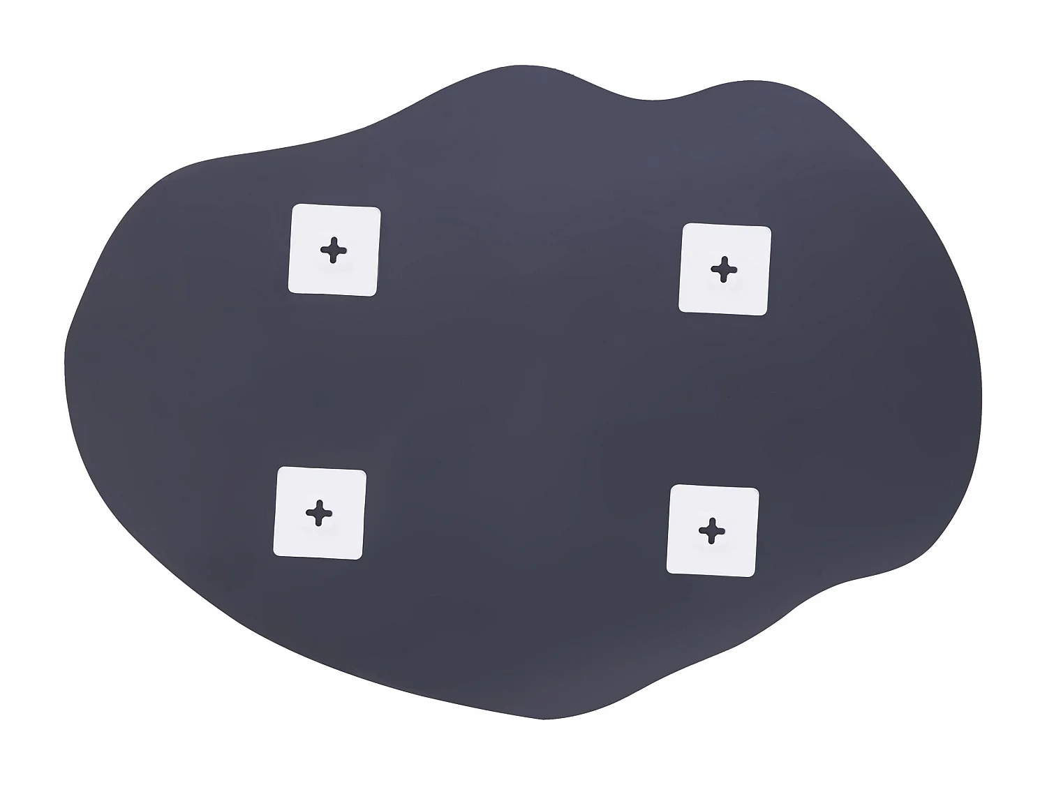 Miroir FALAISE 50 cm 70 cm Argenté