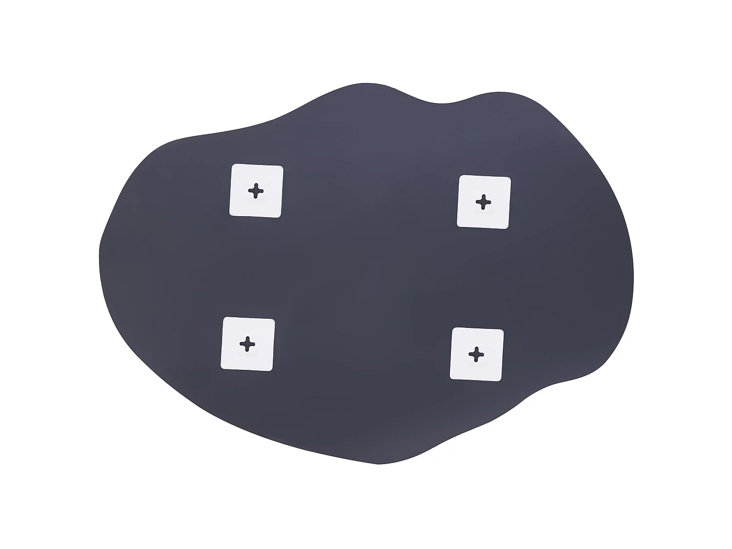 Miroir FALAISE 50 cm 70 cm Argenté