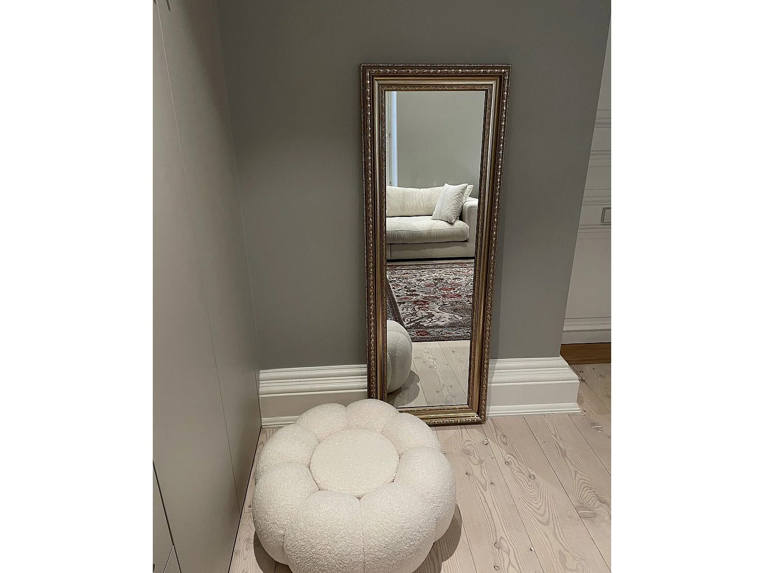 Specchio AURILLAC 51 cm 141 cm Oro