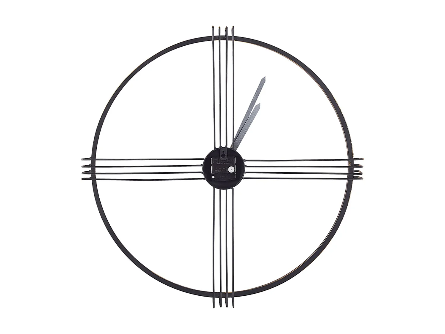 Horloge murale ASCONA 64 cm Métal Doré