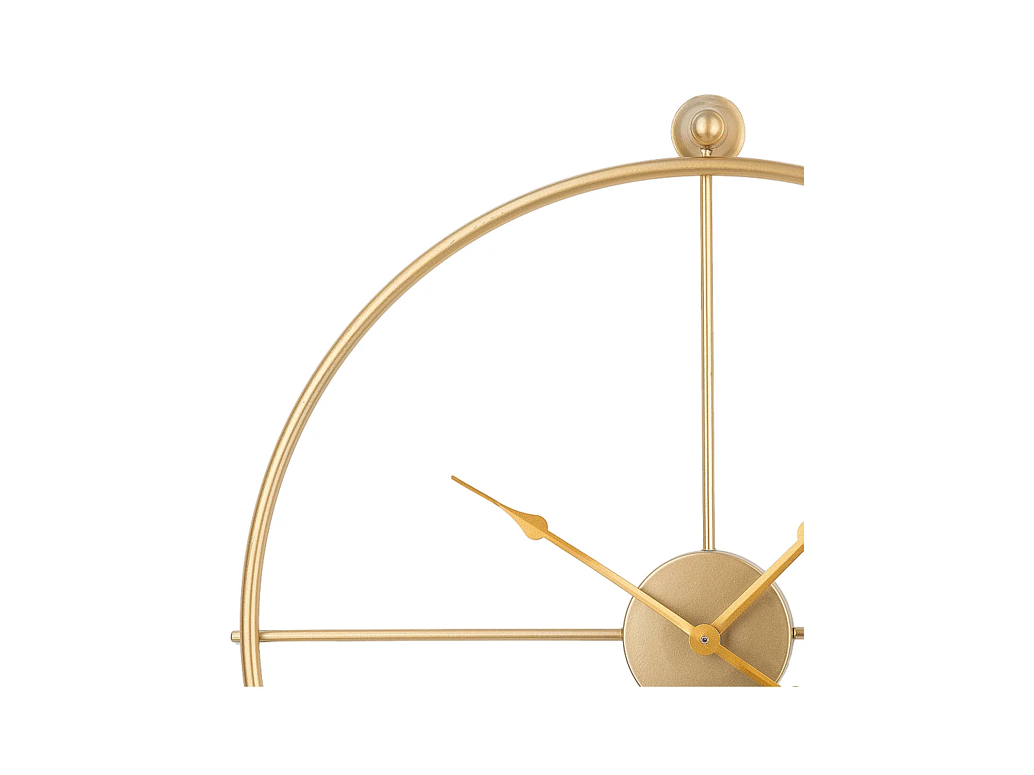 Wandklok ZUCHWIL 50 cm Metaal Goud