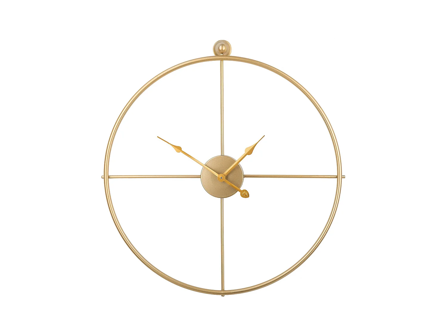 Wandklok ZUCHWIL 50 cm Metaal Goud