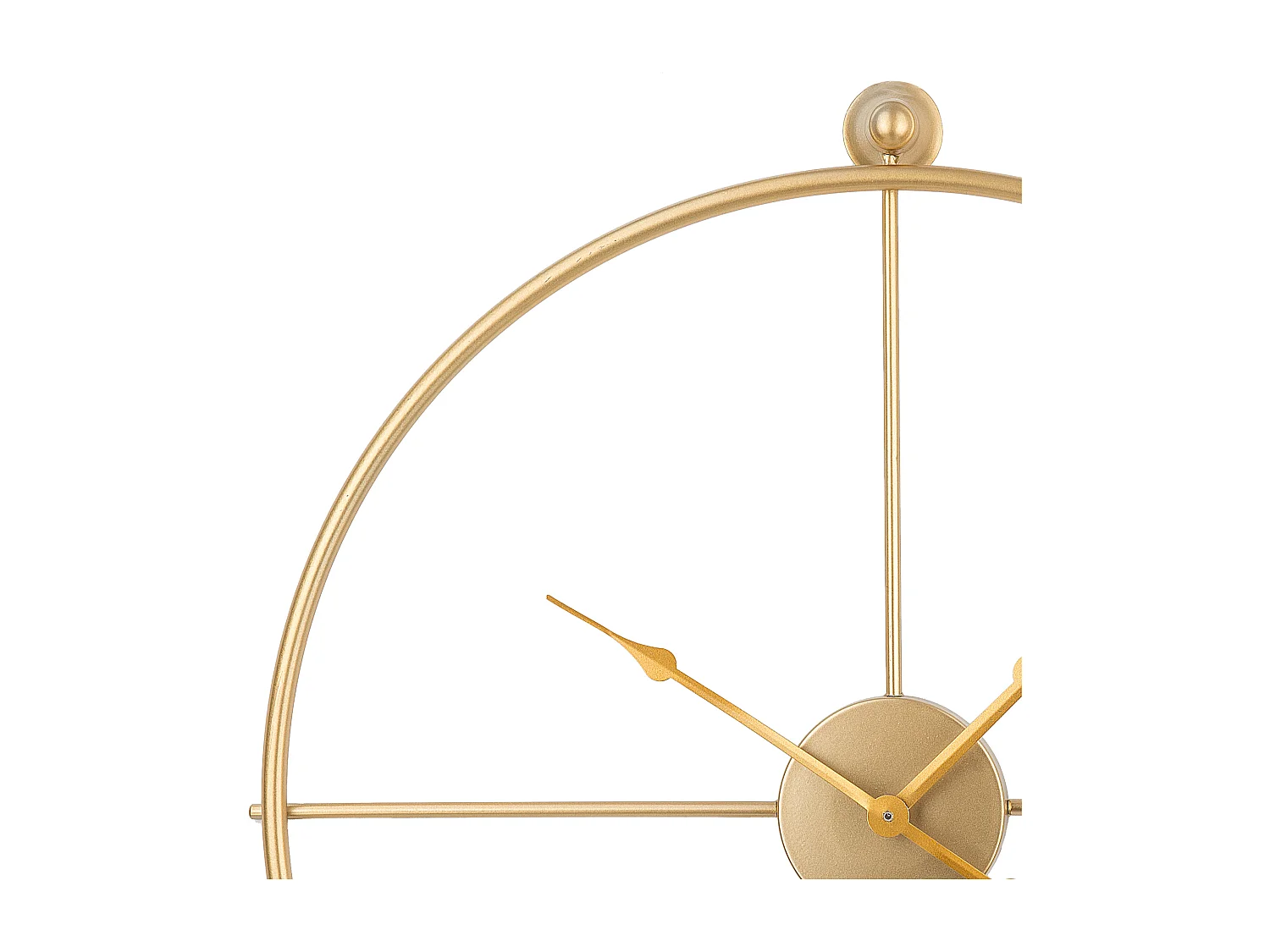 Orologio da parete ZUCHWIL 50 cm Metallo Oro