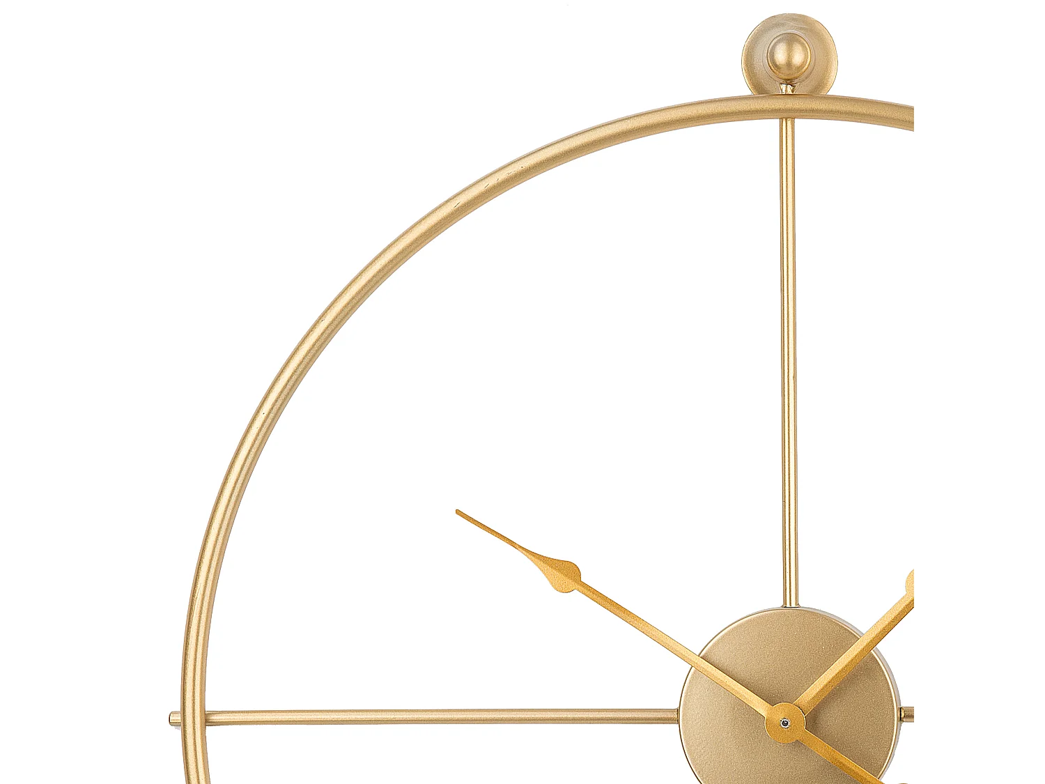 Wandklok ZUCHWIL 50 cm Metaal Goud