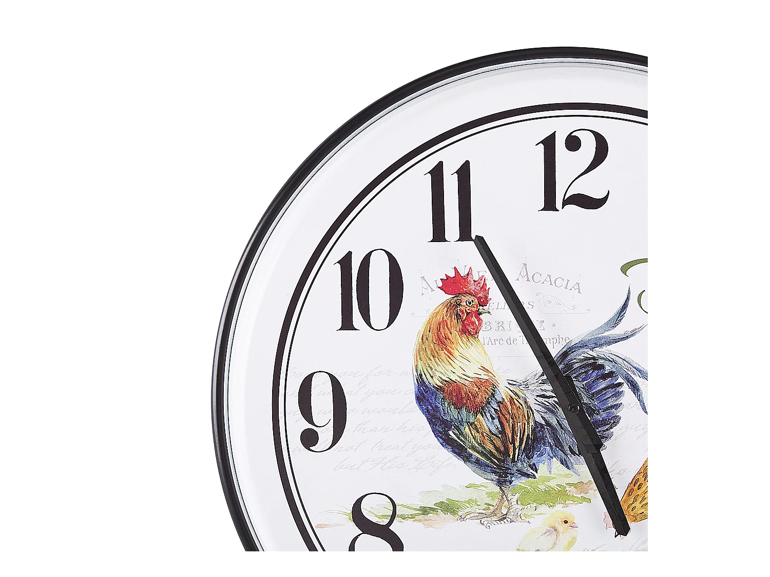 Wanduhr HORW 48 cm Metall Bunt