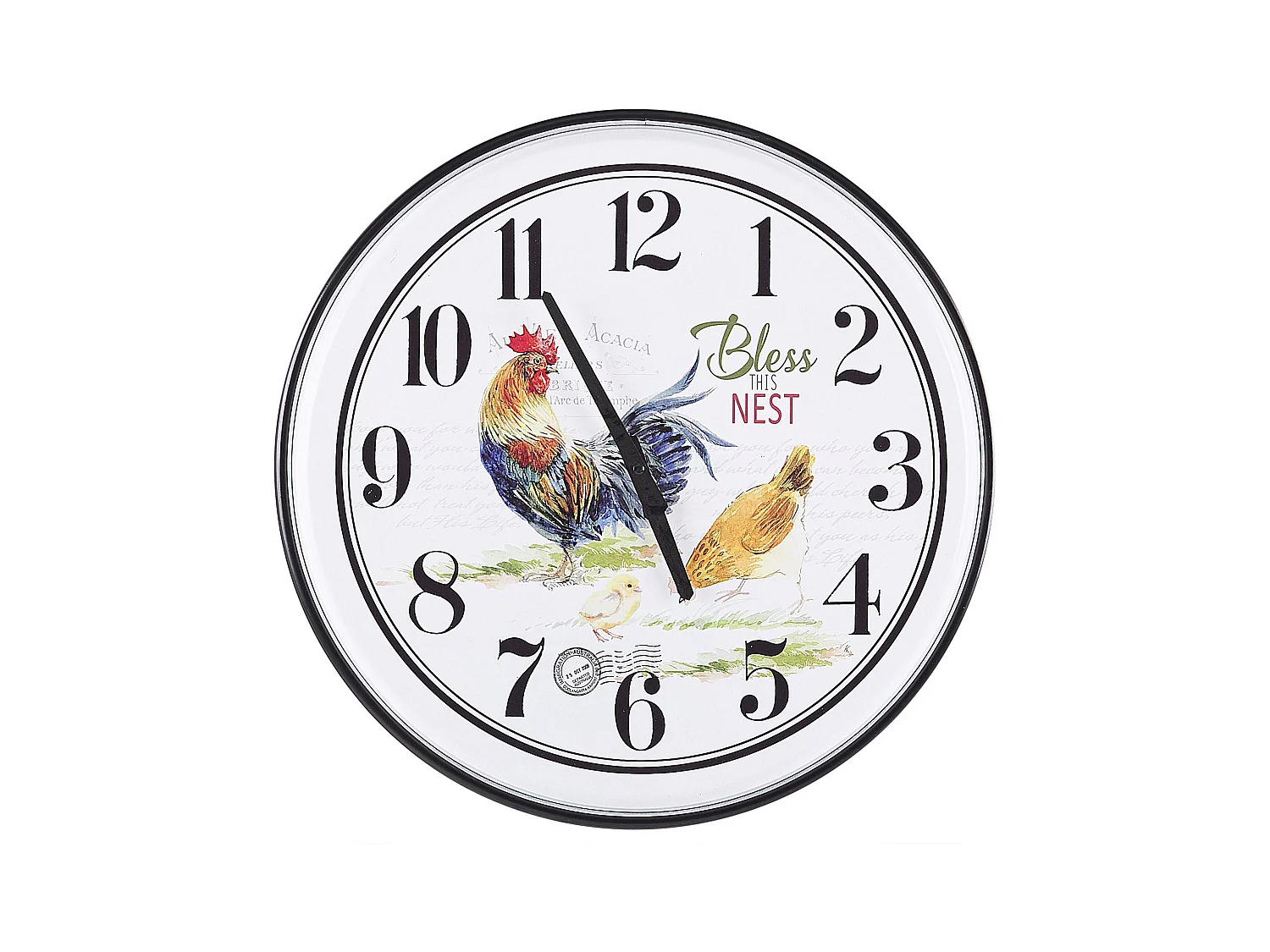 Horloge murale HORW 48 cm Métal Multicolore