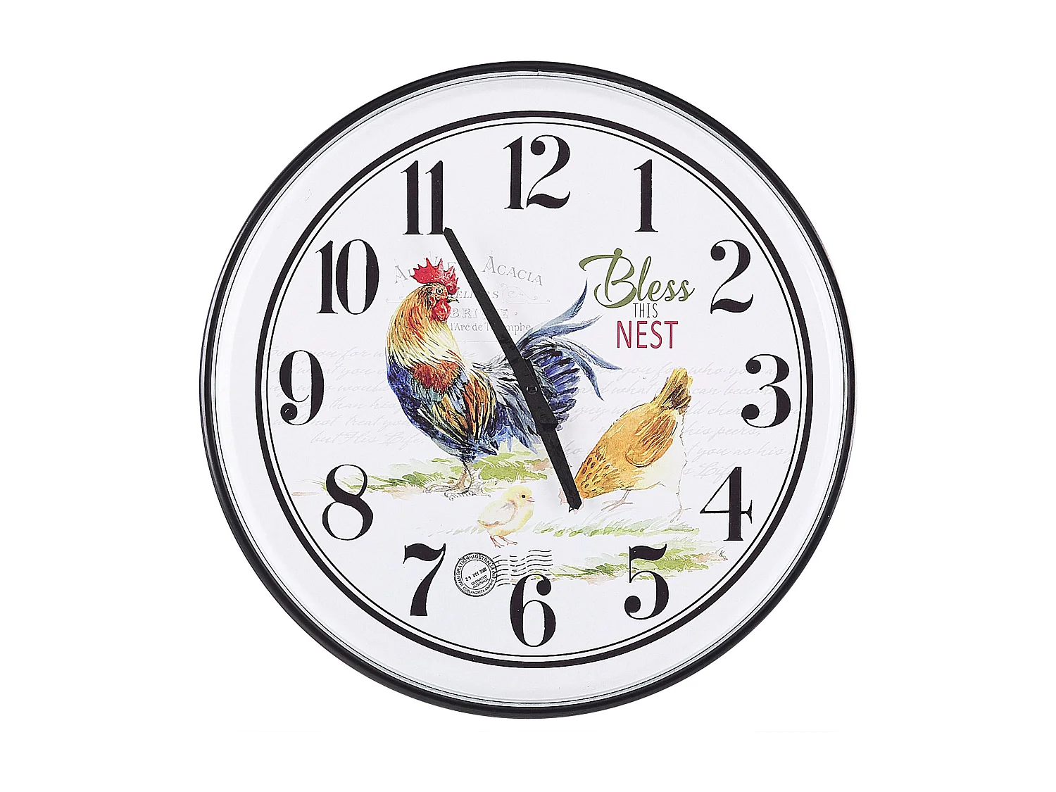 Horloge murale HORW 48 cm Métal Multicolore