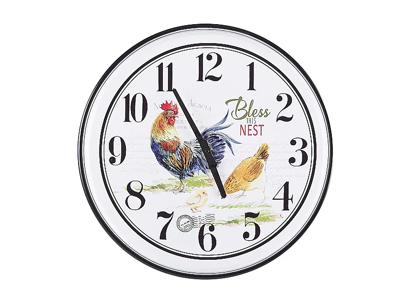 Reloj de pared HORW 48 cm Metal Multicolor