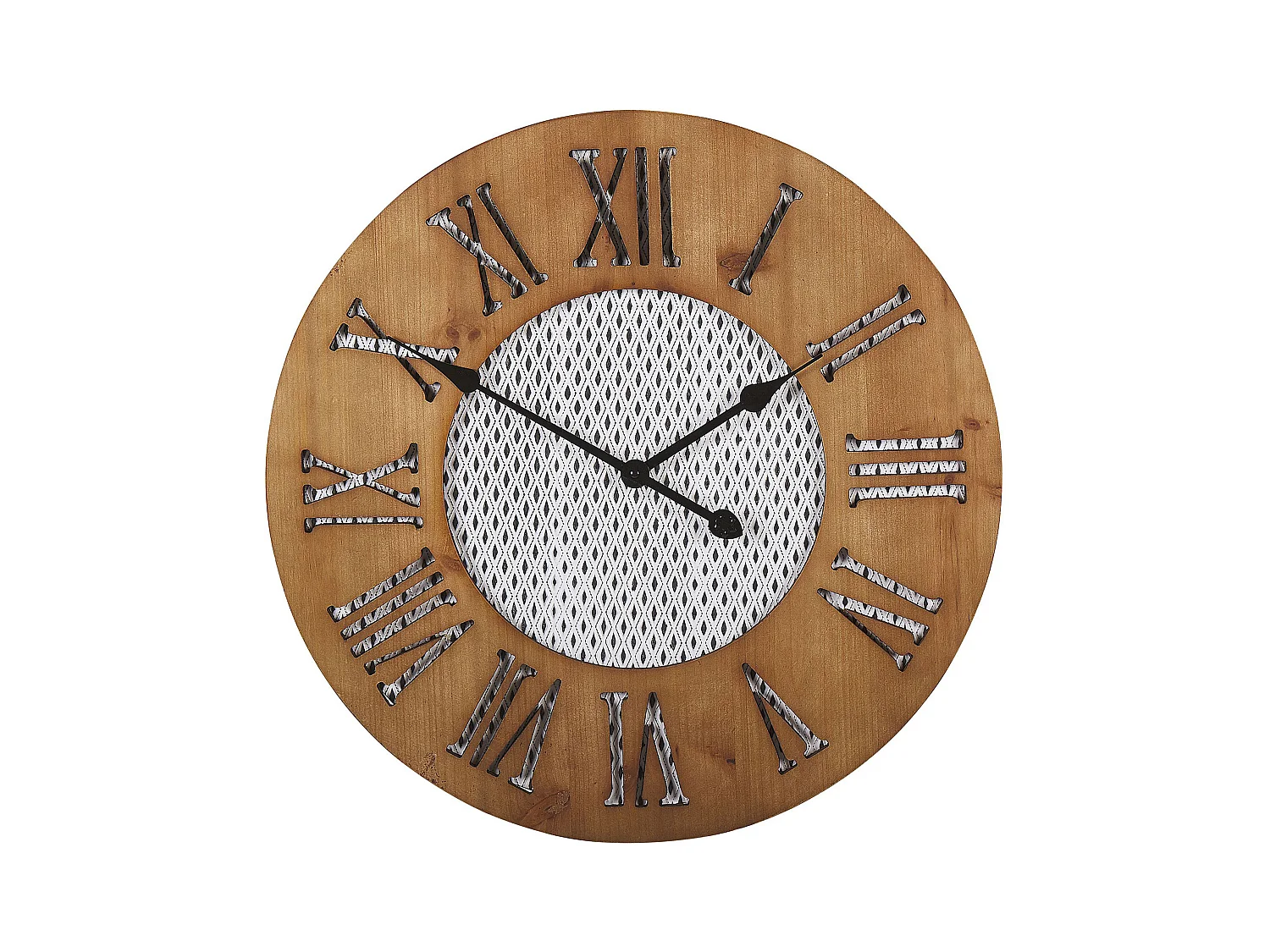Horloge murale CUILCO 60 cm Bois de sapin Marron