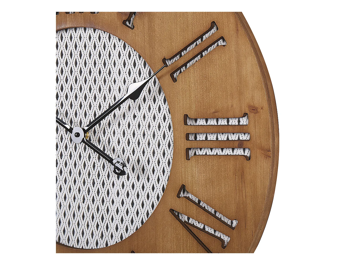 Horloge murale CUILCO 60 cm Bois de sapin Marron