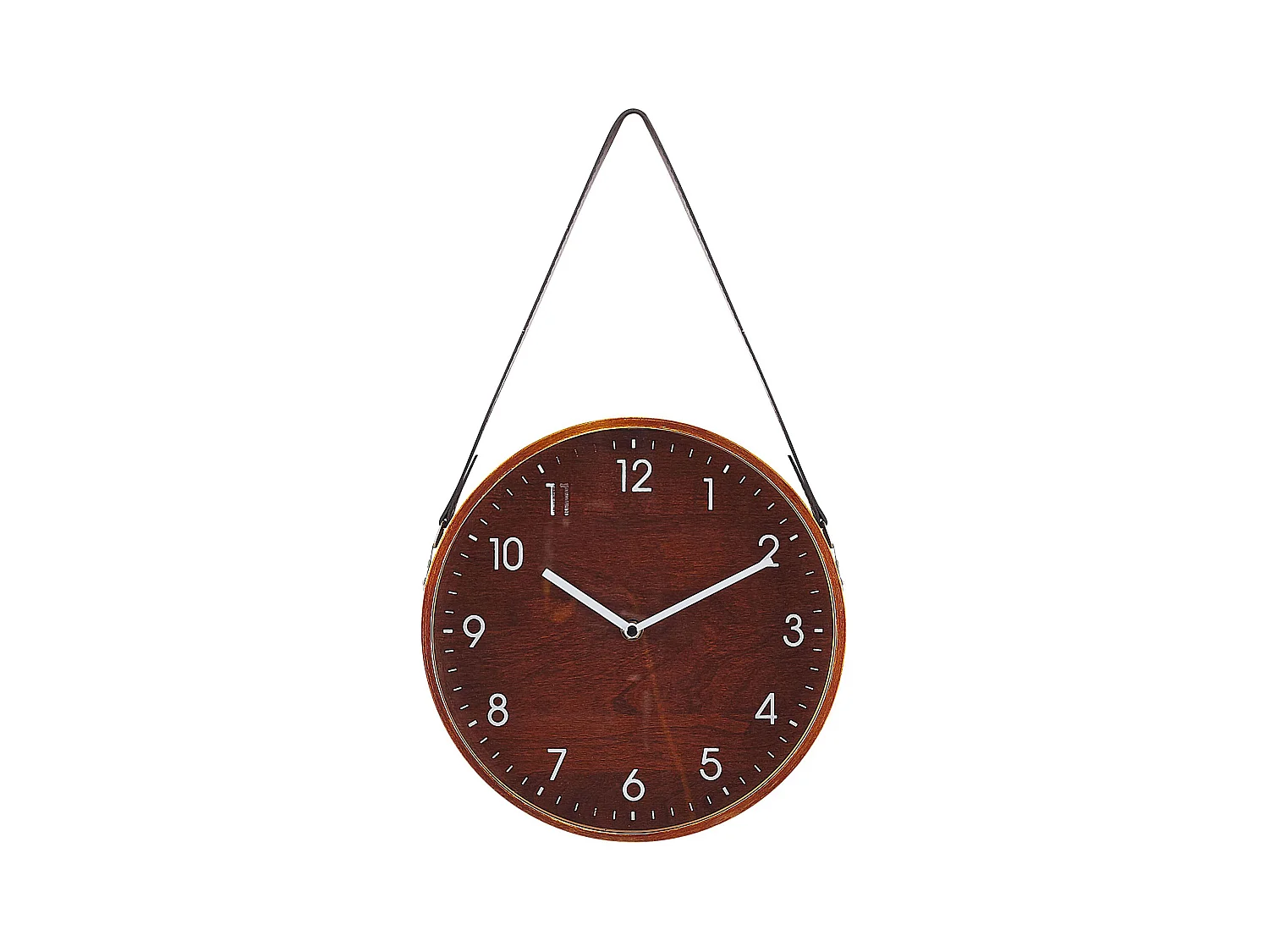 Horloge murale RENENS 26 cm Marron