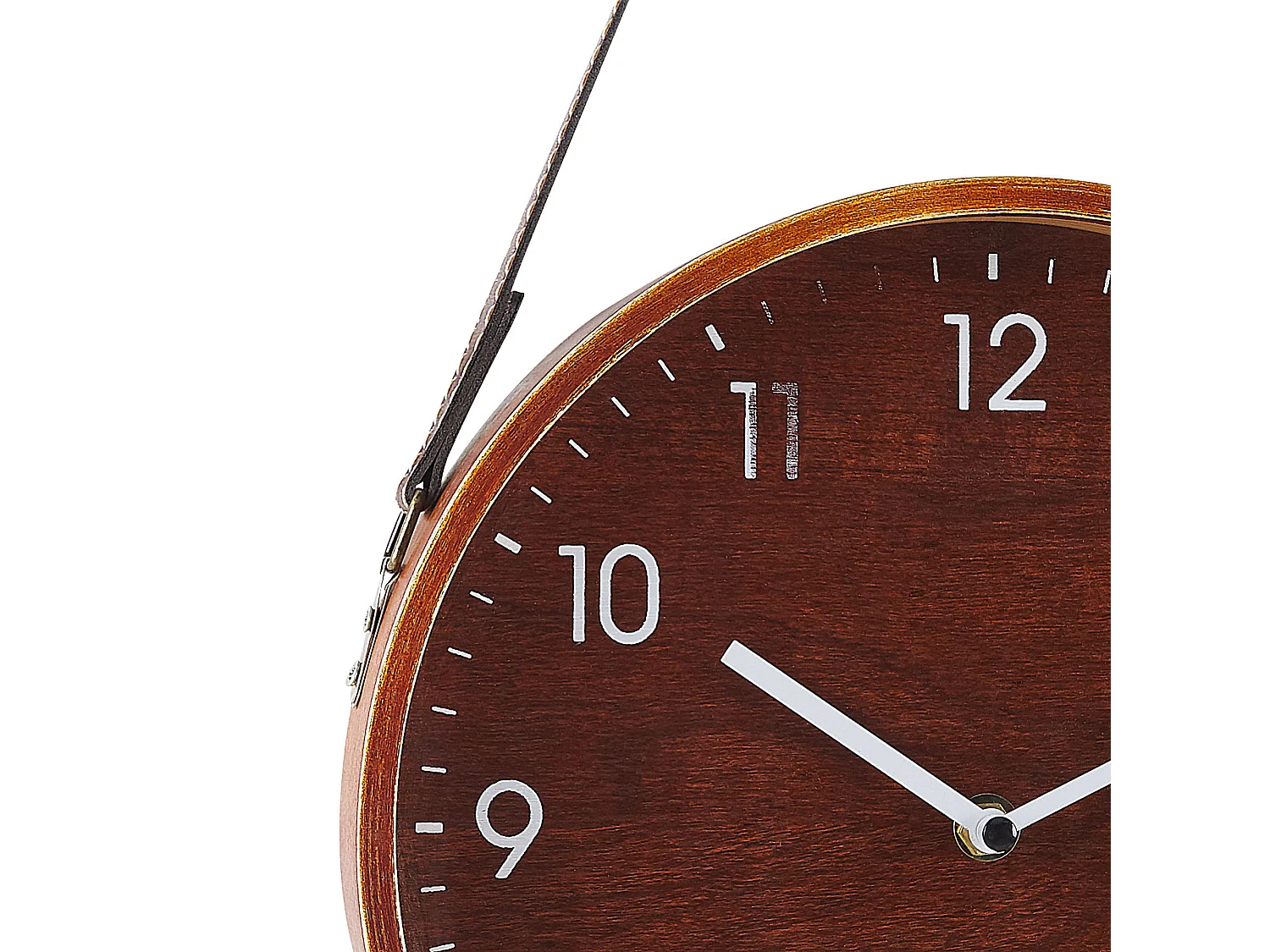 Horloge murale RENENS 26 cm Marron