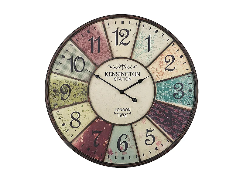 Horloge murale BOSWIL 59 cm Métal Multicolore