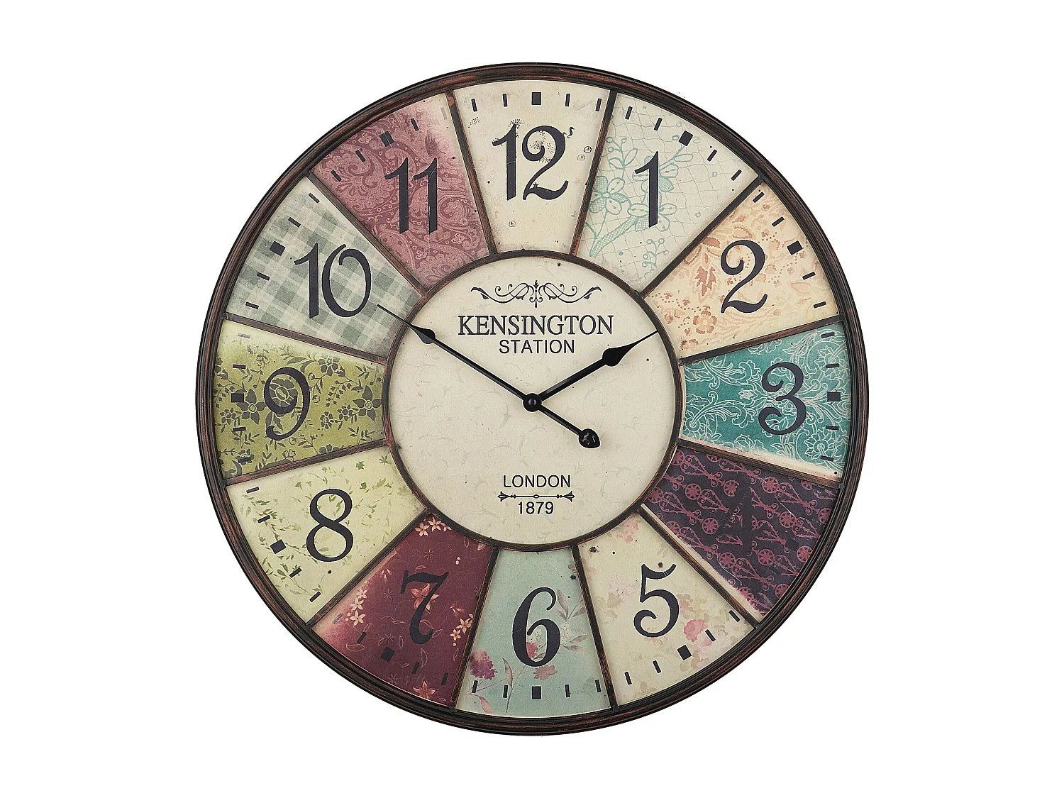 Horloge murale BOSWIL 59 cm Métal Multicolore
