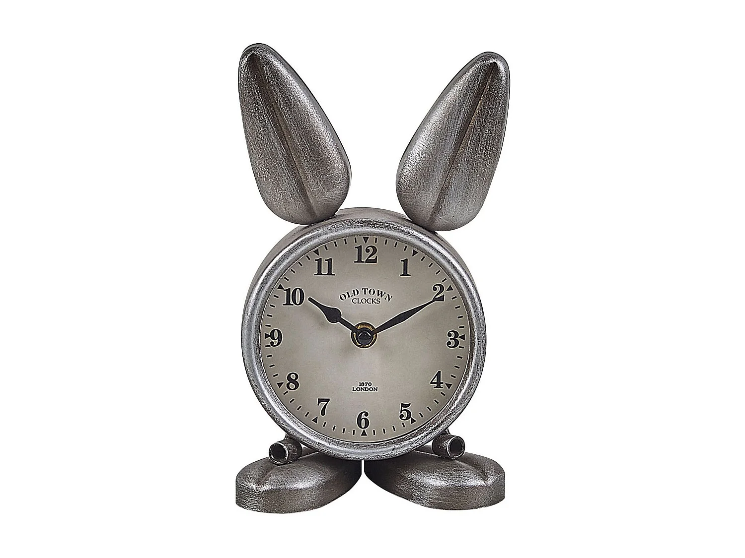 Horloge THUSIS 15 cm Métal Argenté