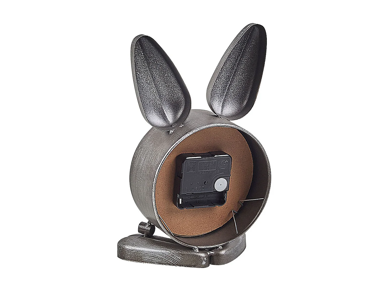 Horloge THUSIS 15 cm Métal Argenté