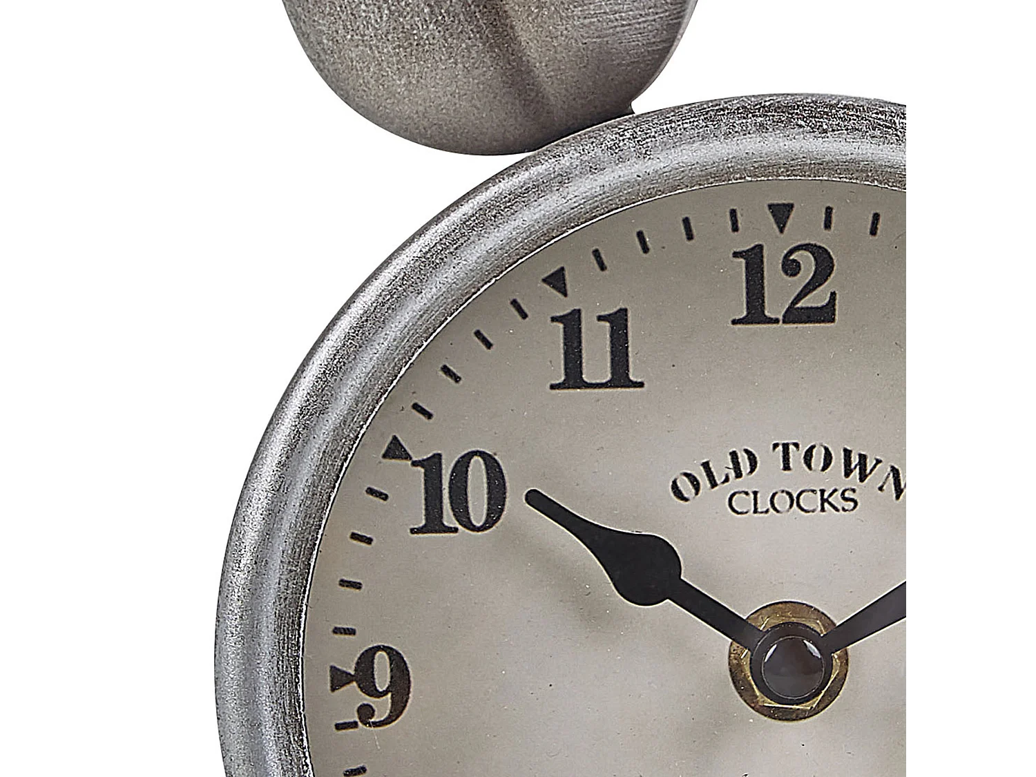 Horloge THUSIS 15 cm Métal Argenté