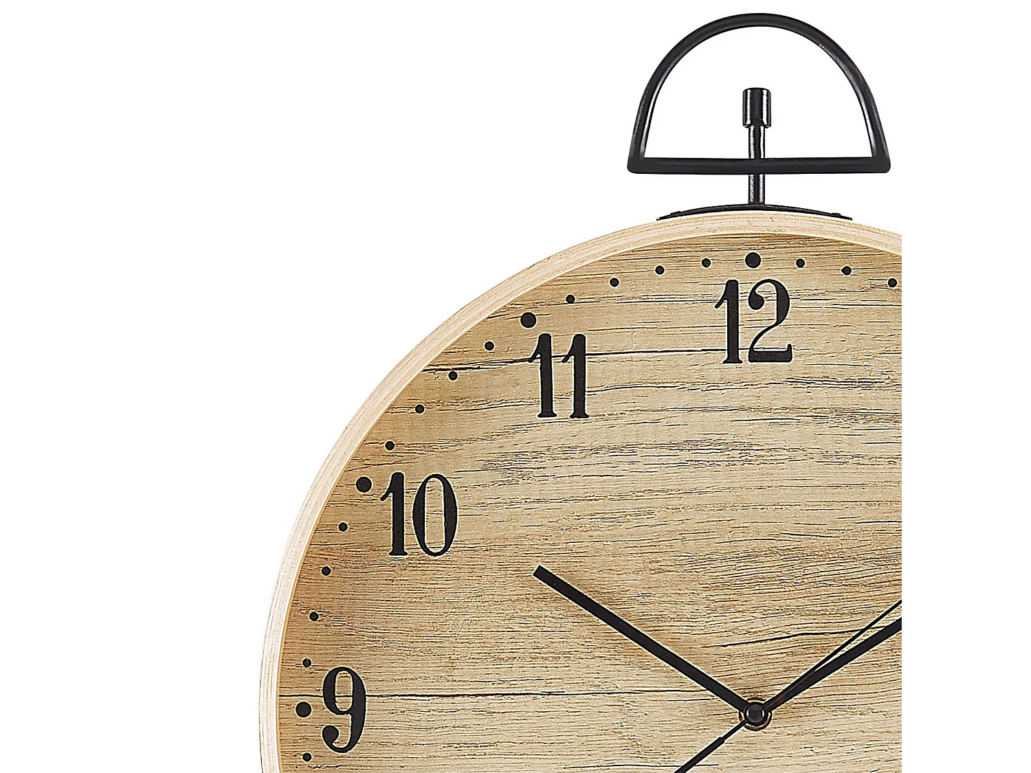 Wanduhr OPFIKON 40 cm Hellbraun