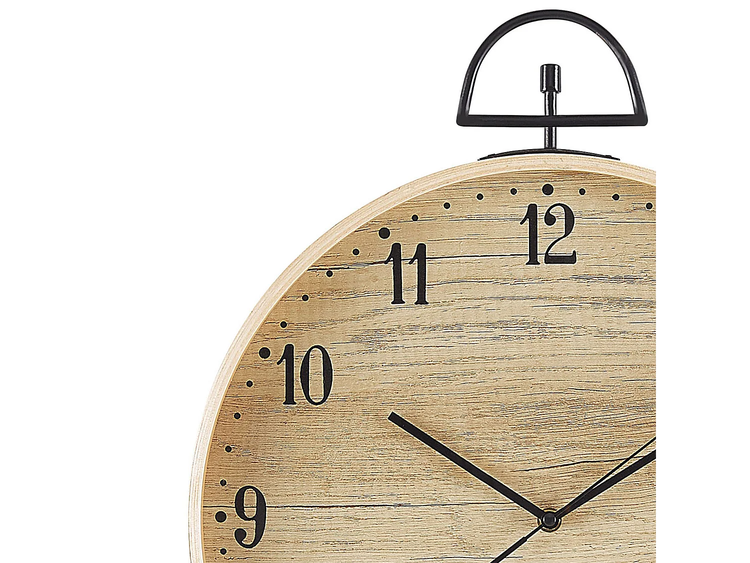 Orologio da parete OPFIKON 40 cm Marrone chiaro