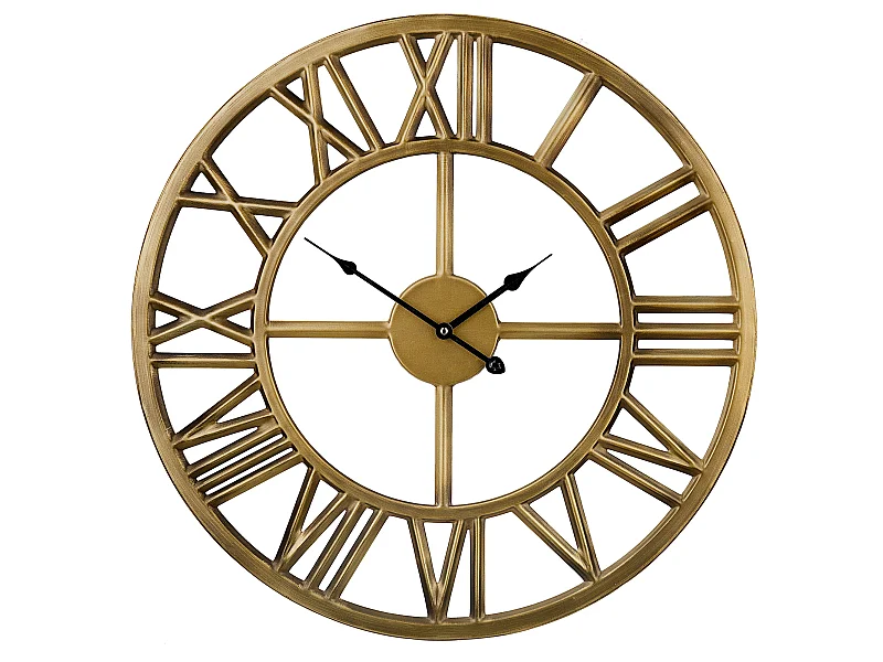 Vintage Wanduhr altgold Nottwil