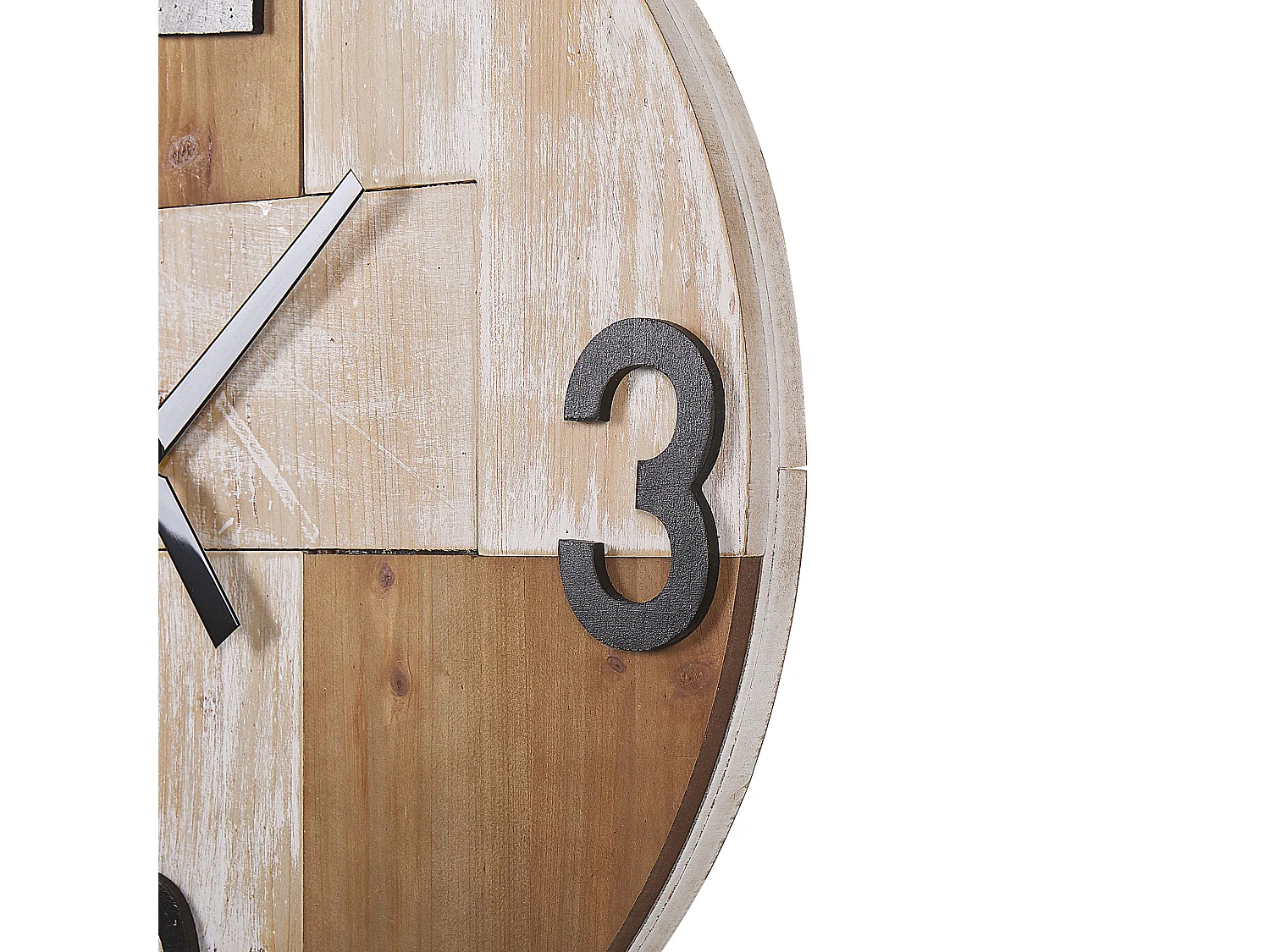 Reloj de pared MICHAPAN 60 cm Marrón