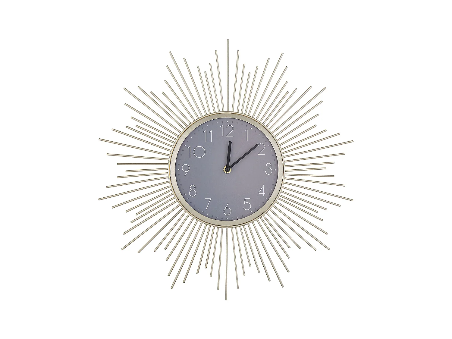 Horloge murale SOLURA 45 cm Métal Doré