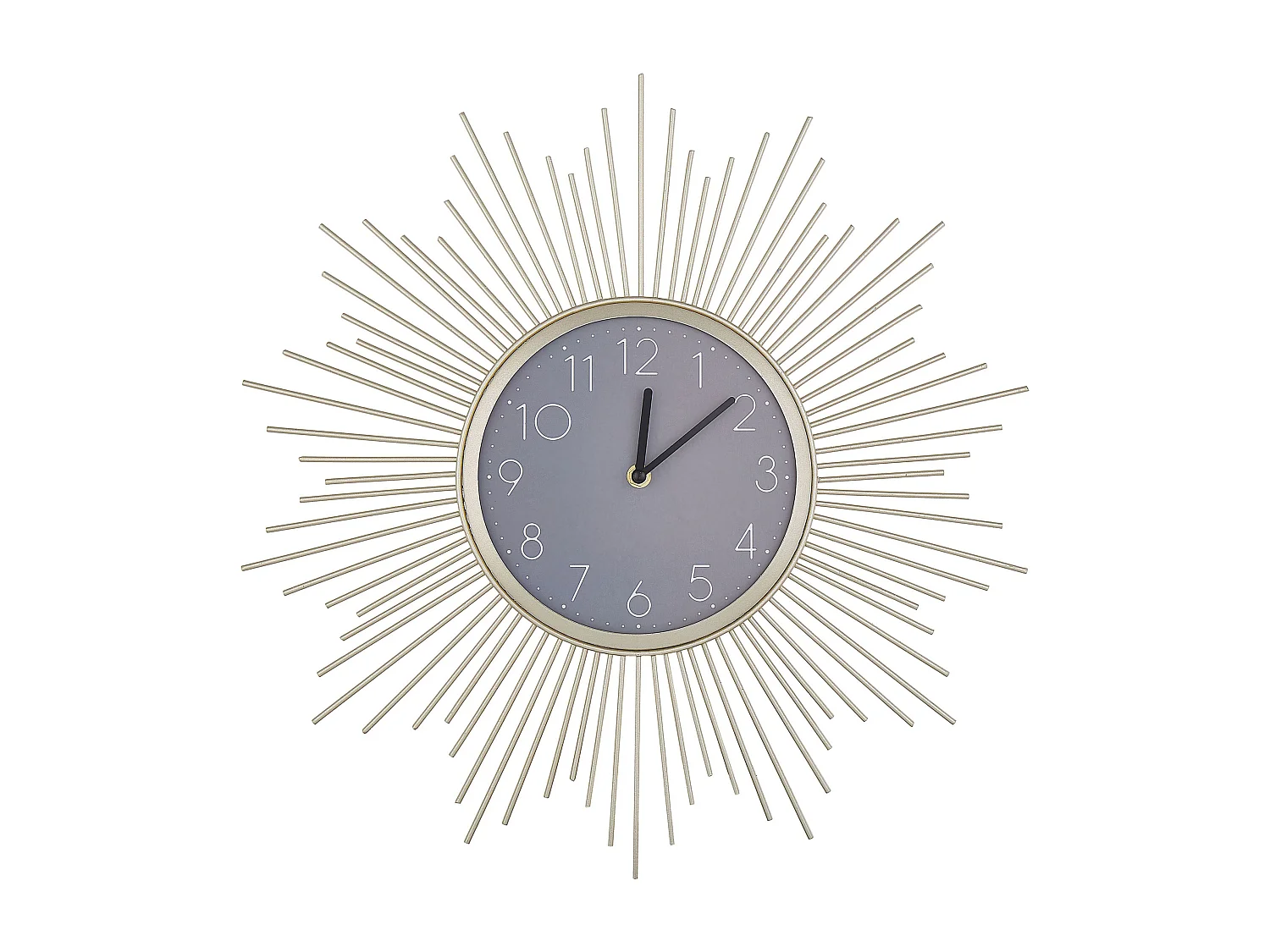 Horloge murale SOLURA 45 cm Métal Doré