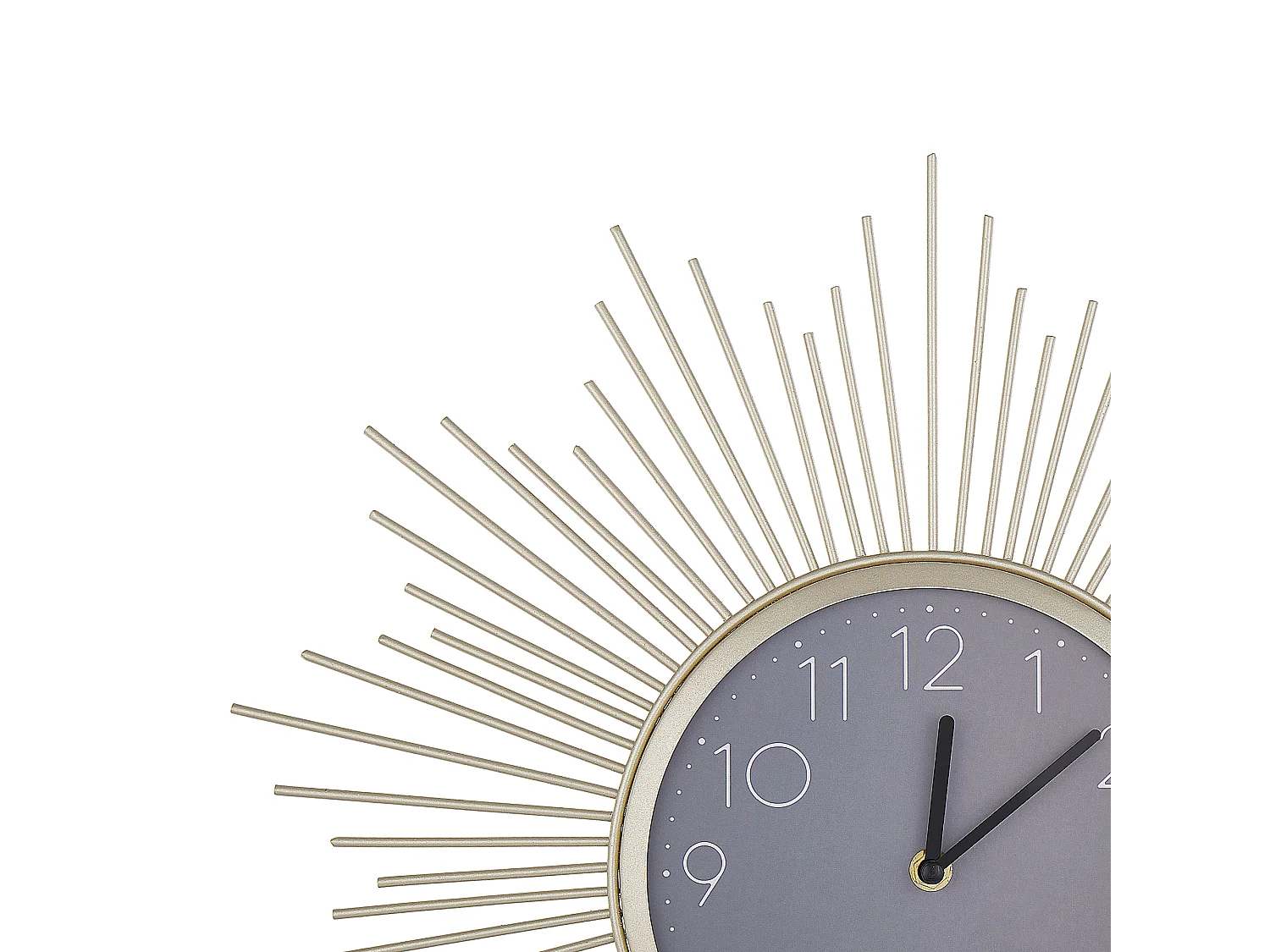 Orologio da parete SOLURA 45 cm Metallo Oro