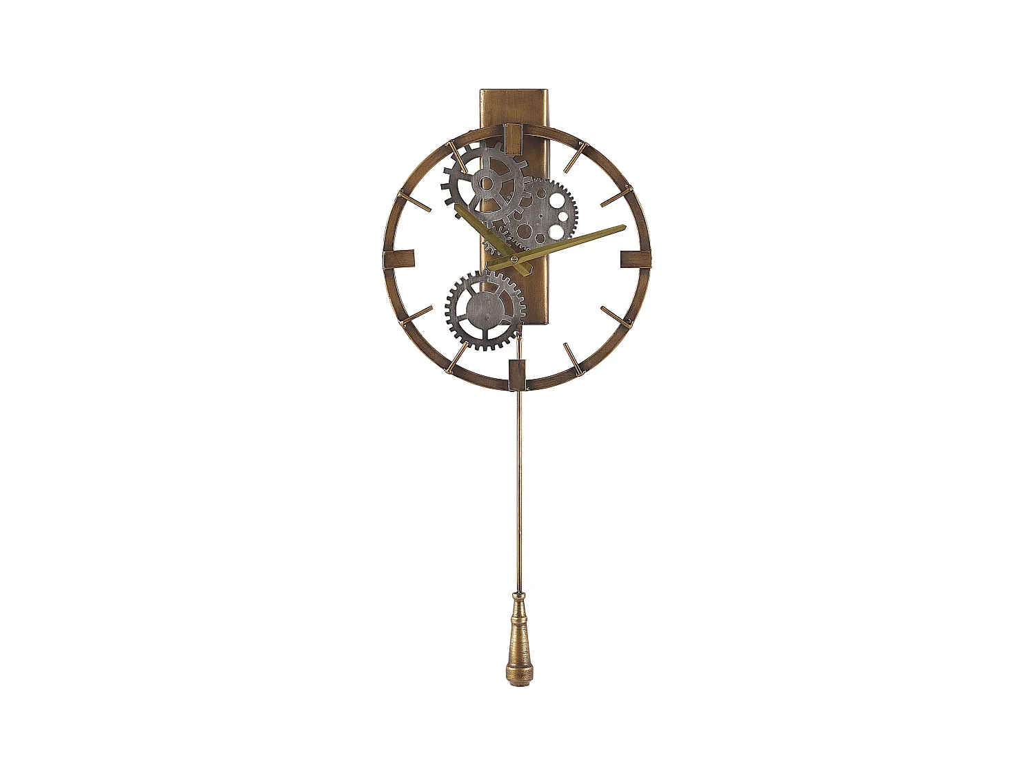 Wandklok MARCOTE 30 cm Metaal Goud