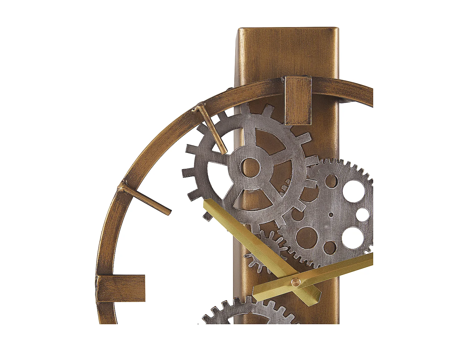 Horloge murale MARCOTE 30 cm Métal Doré