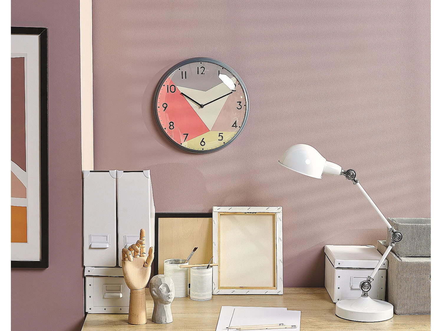 Horloge murale DAVOS 33 cm Multicolore