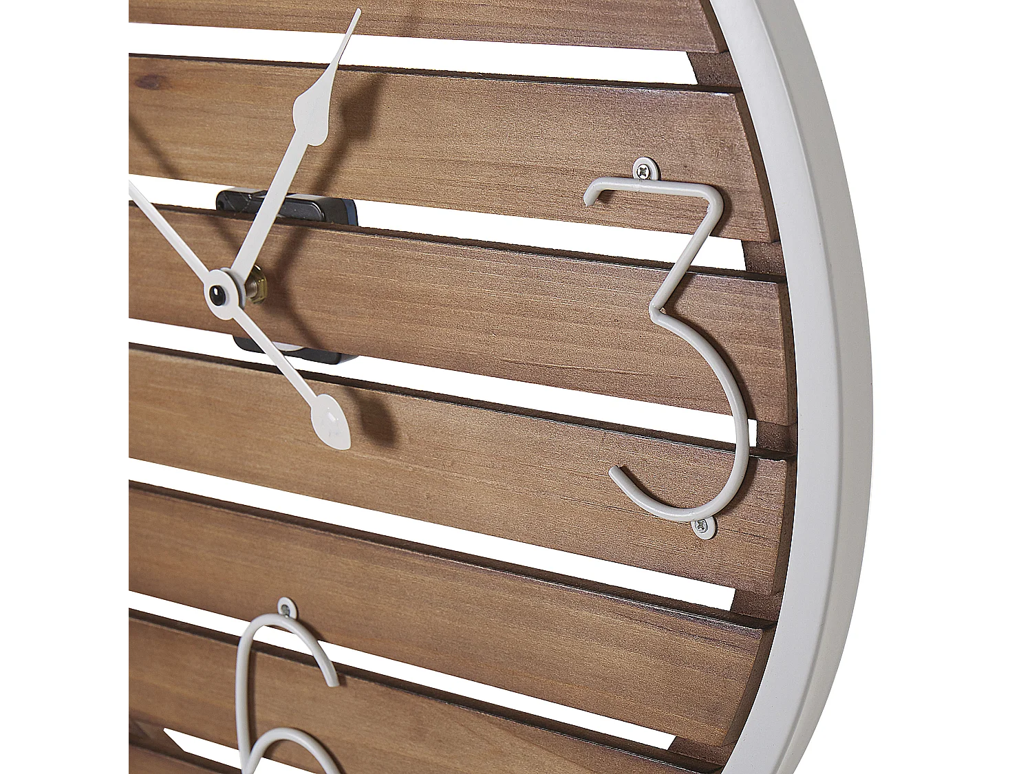 Relógio de parede ARRIAGA 50 cm Madeira Castanho escuro