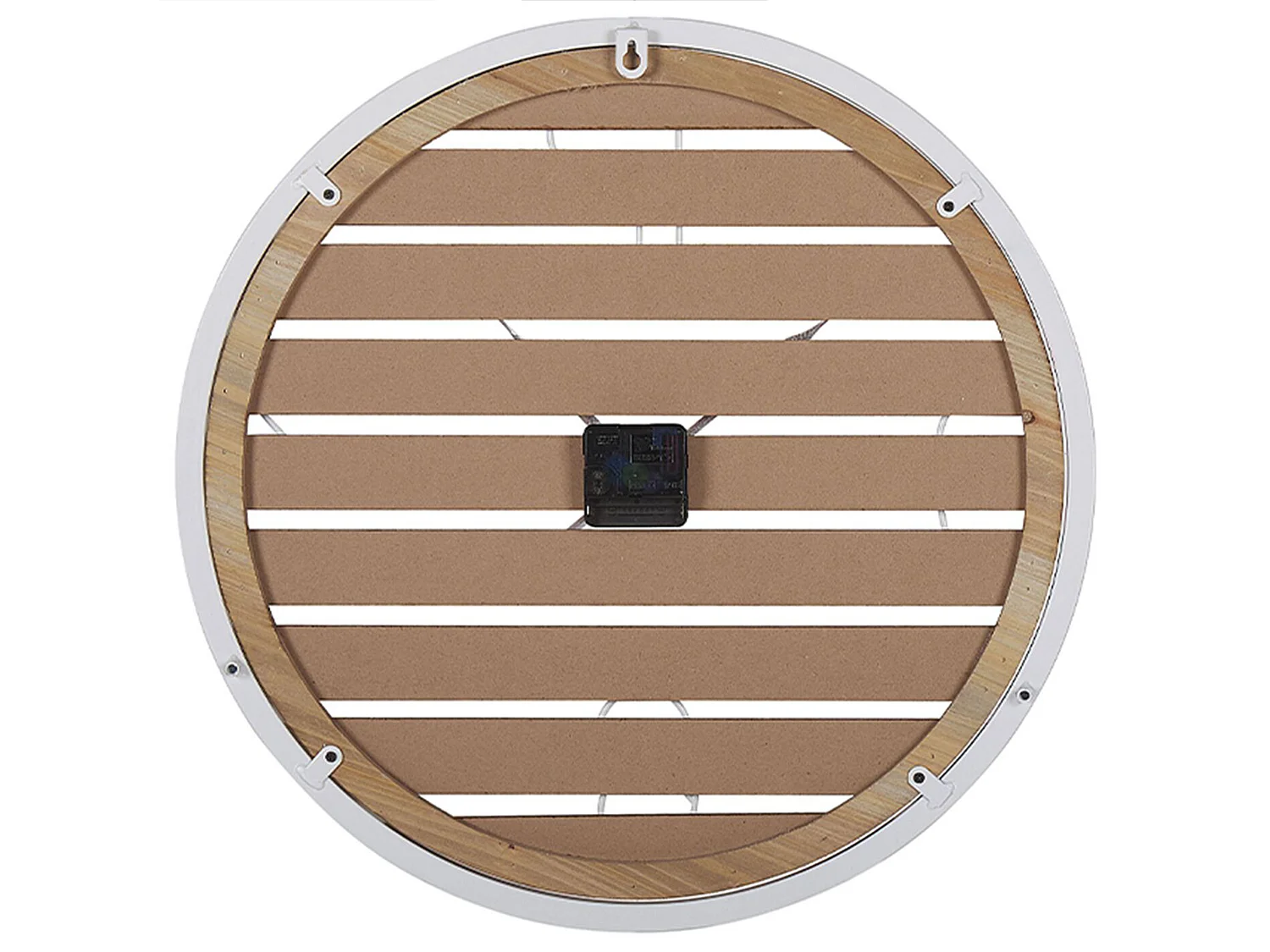Horloge murale ARRIAGA 50 cm Bois Marron foncé