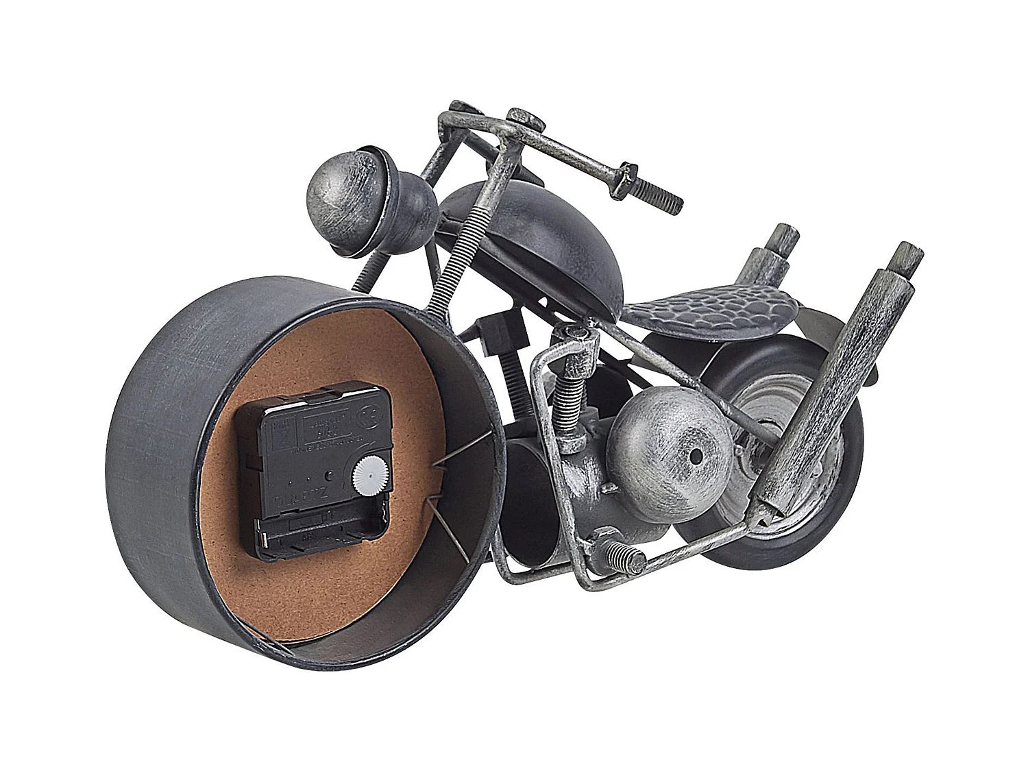 Relógio BERNO 30 cm Metal Preto