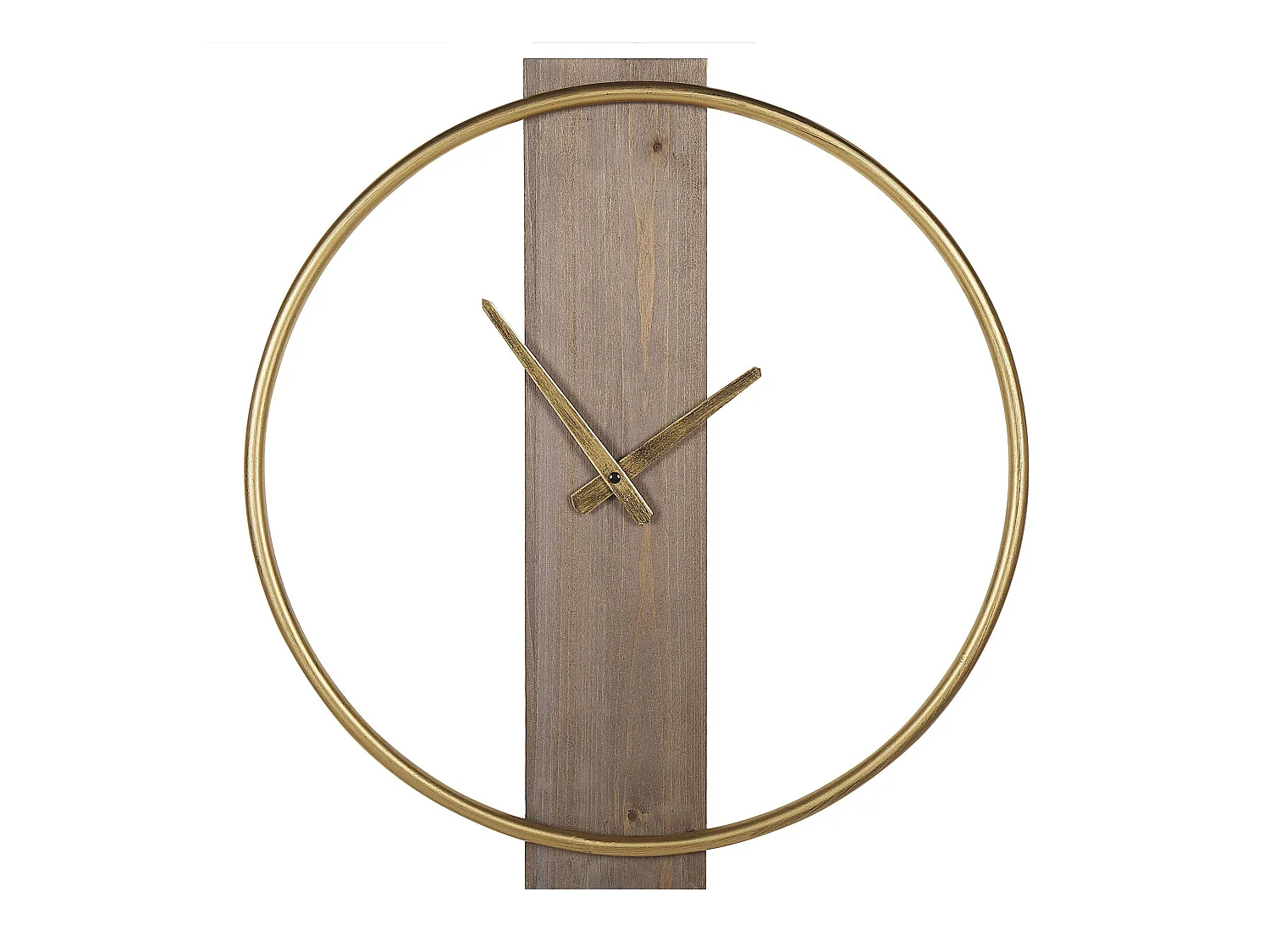 Horloge murale CASITAS 47 cm Bois de sapin Doré