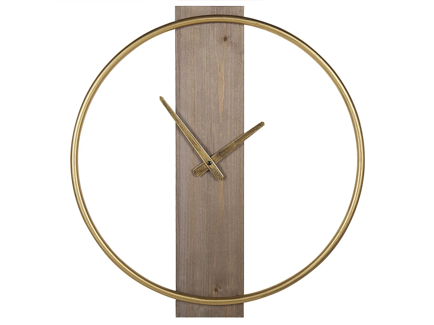 Horloge murale CASITAS 47 cm Bois de sapin Doré