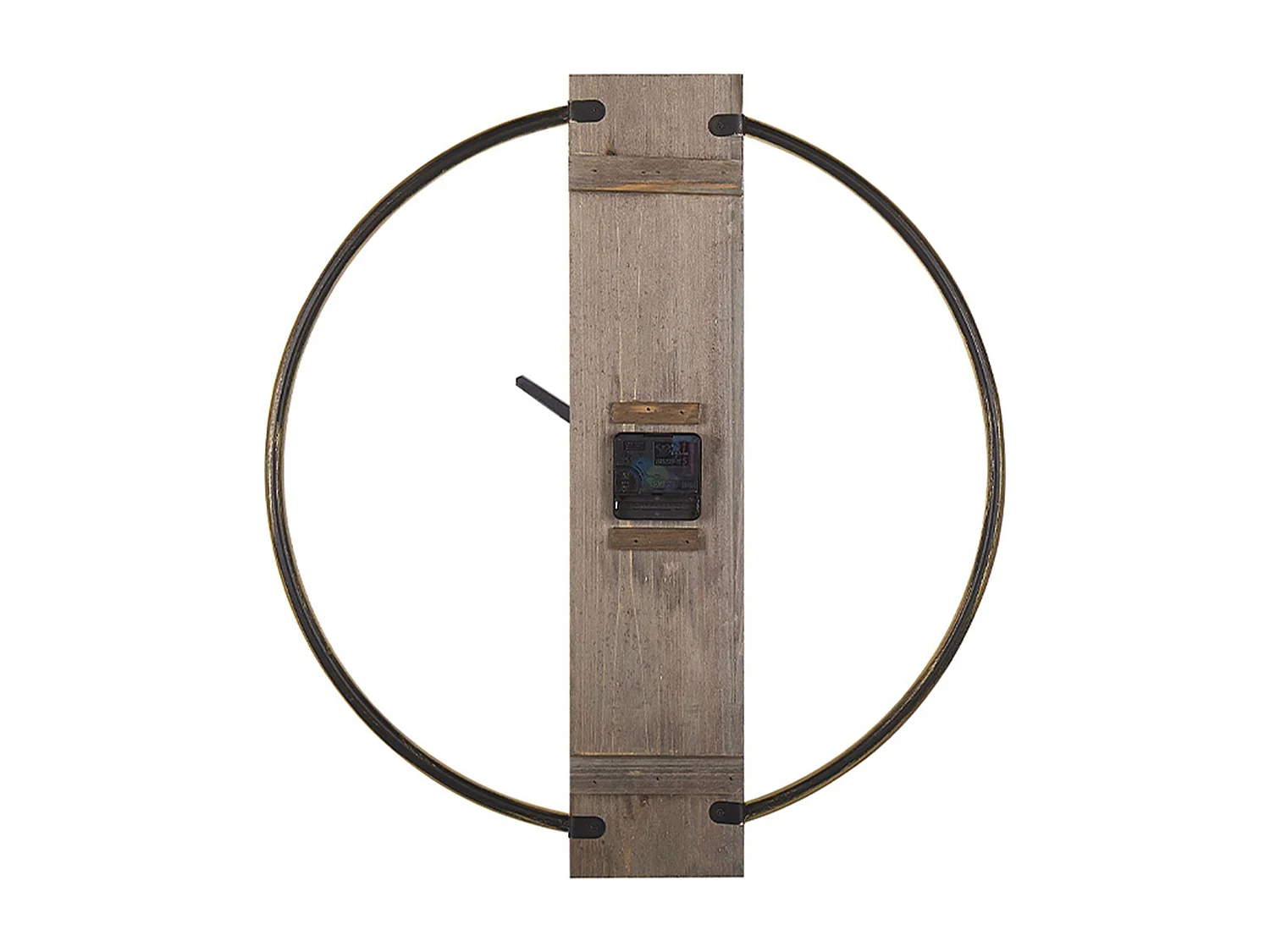 Horloge murale CASITAS 47 cm Bois de sapin Doré