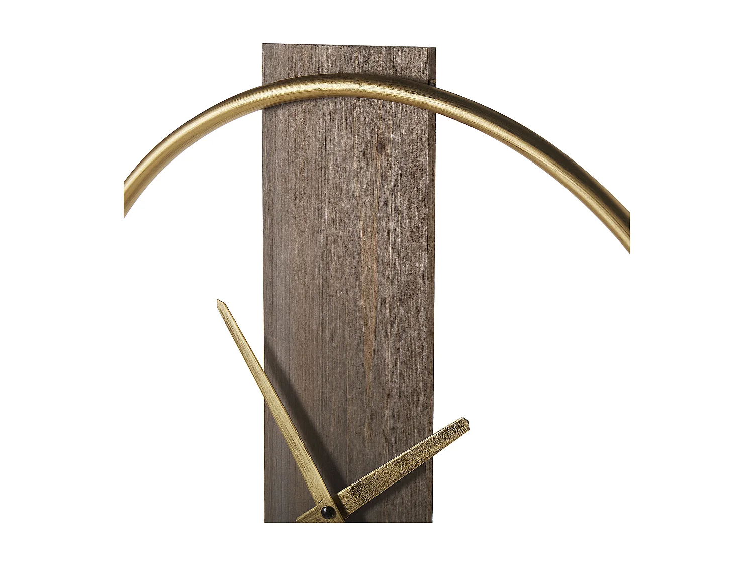 Horloge murale CASITAS 47 cm Bois de sapin Doré