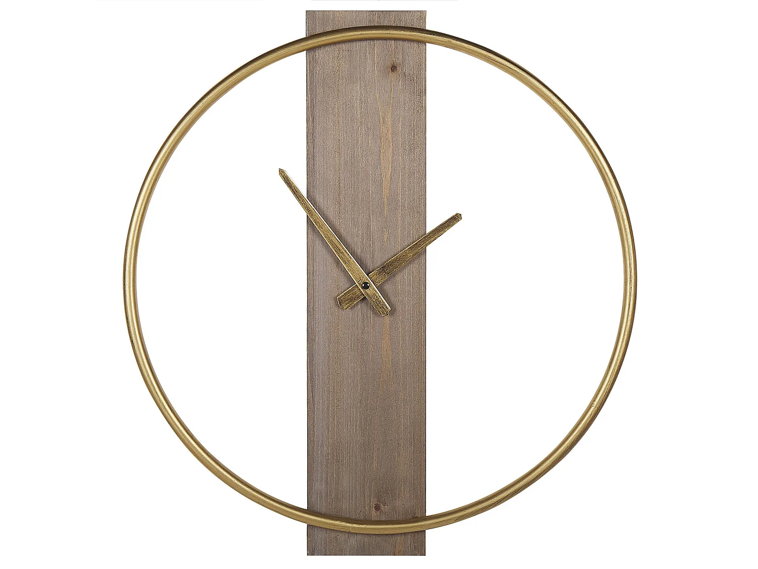 Horloge murale CASITAS 47 cm Bois de sapin Doré