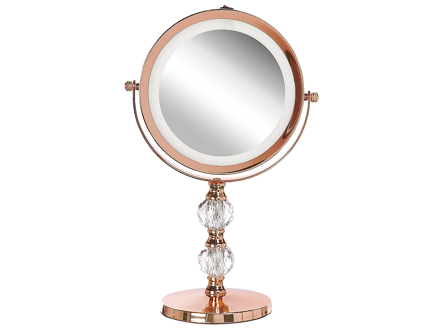 Make-up spiegel LED CLAIRA Roségoud