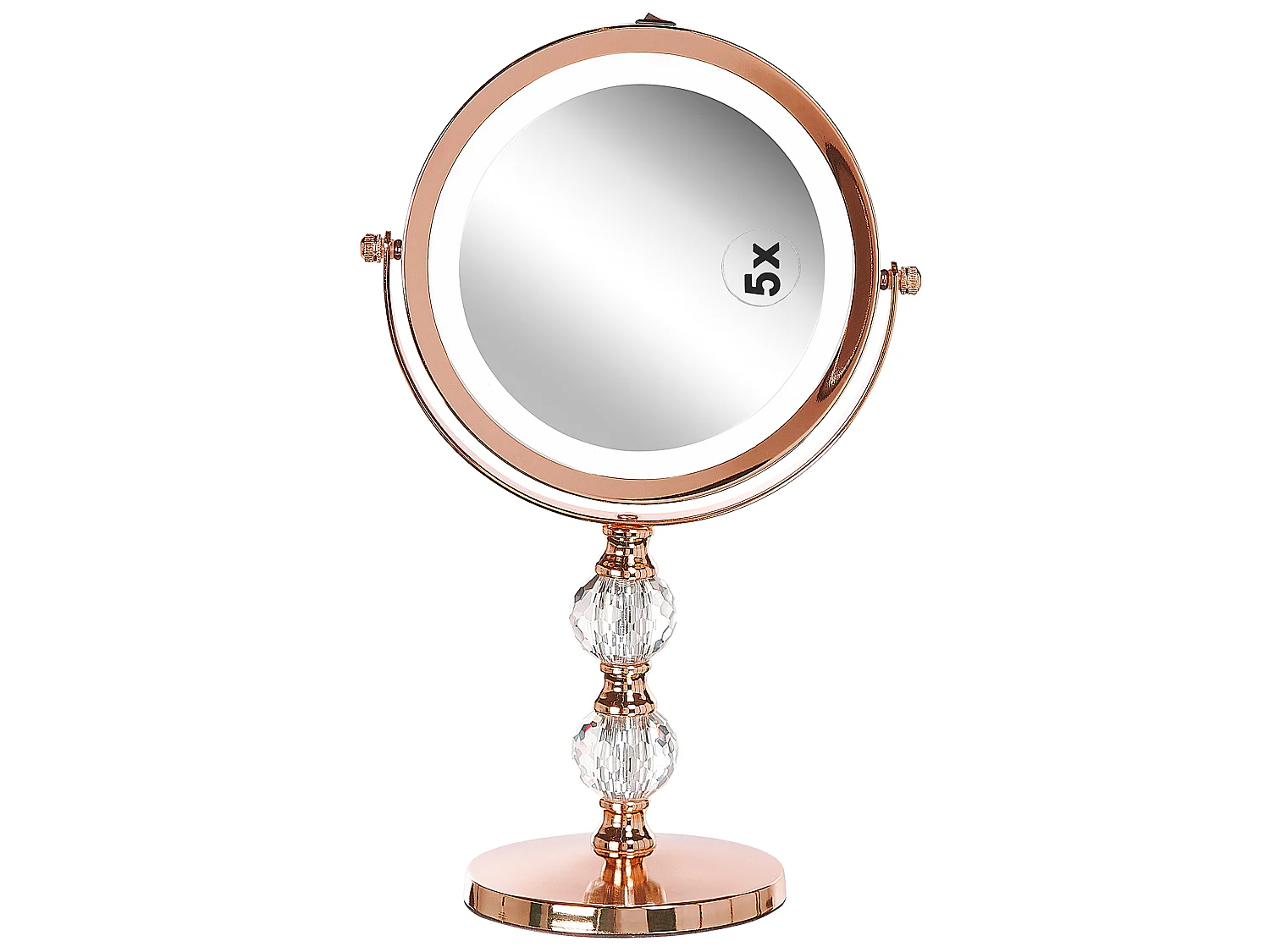 Make-up spiegel LED CLAIRA Roségoud