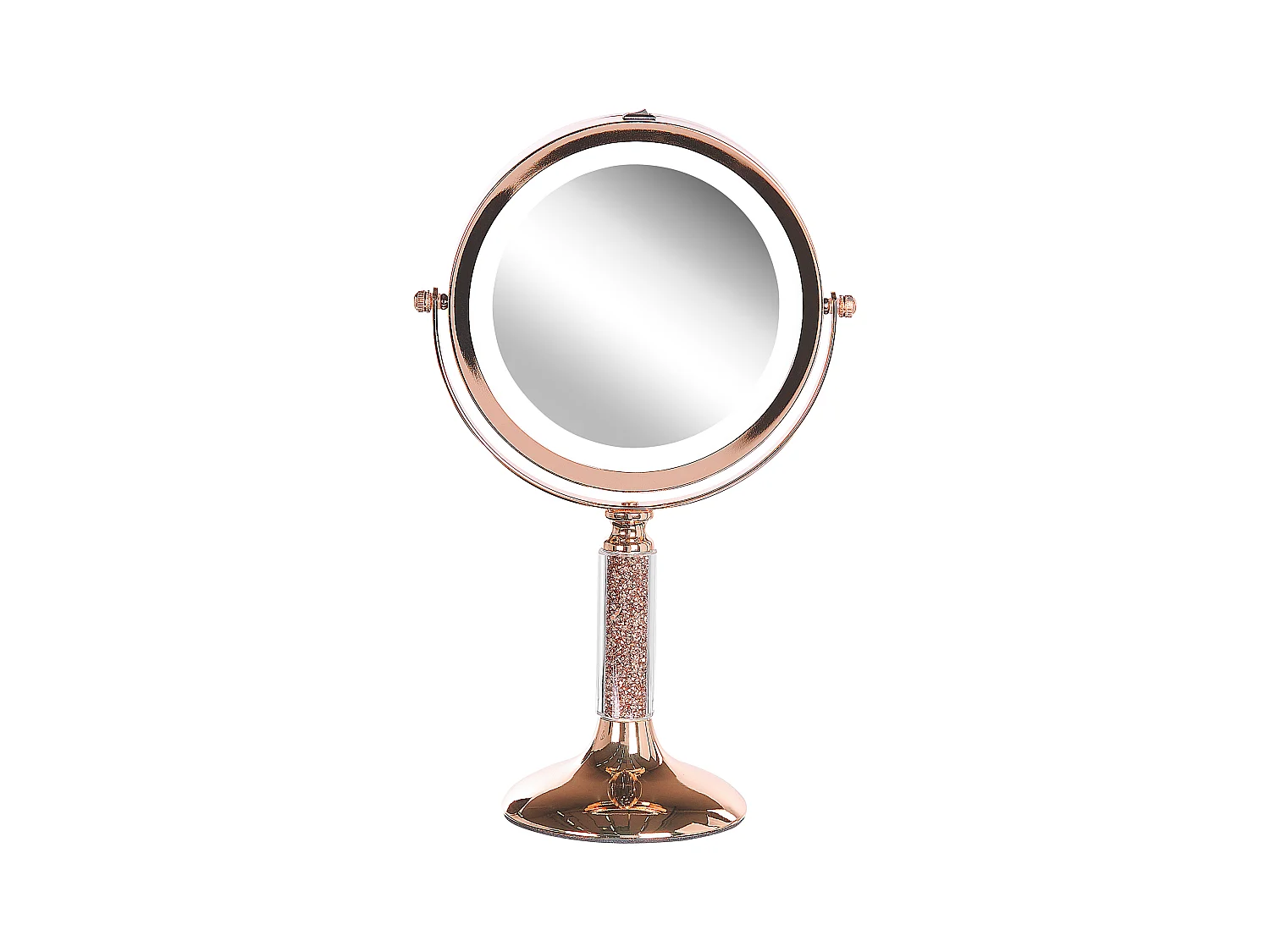 Miroir de table LED BAIXAS Rose doré