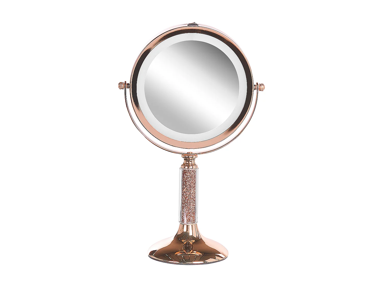 Miroir de table LED BAIXAS Rose doré