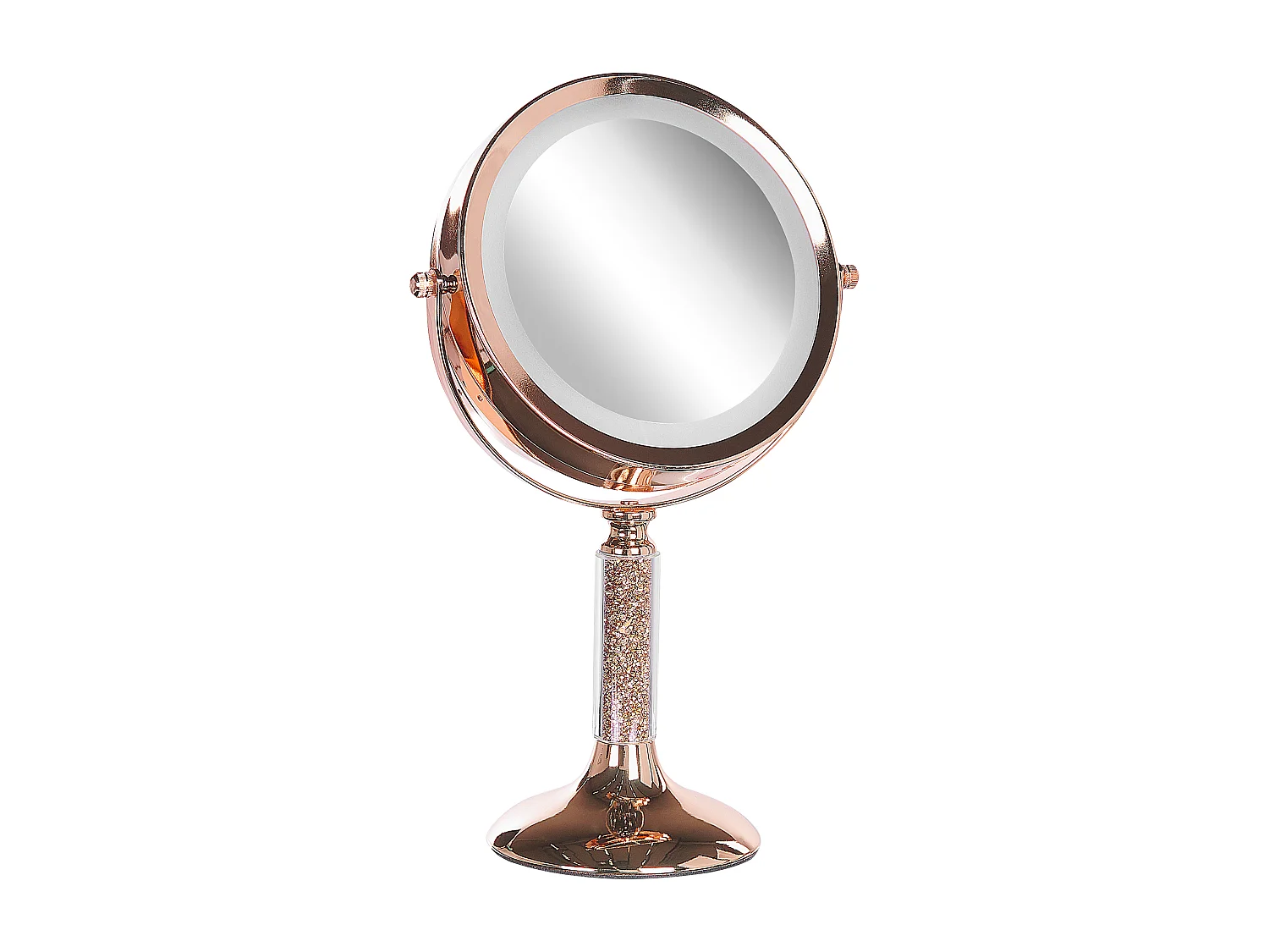 Miroir de table LED BAIXAS Rose doré