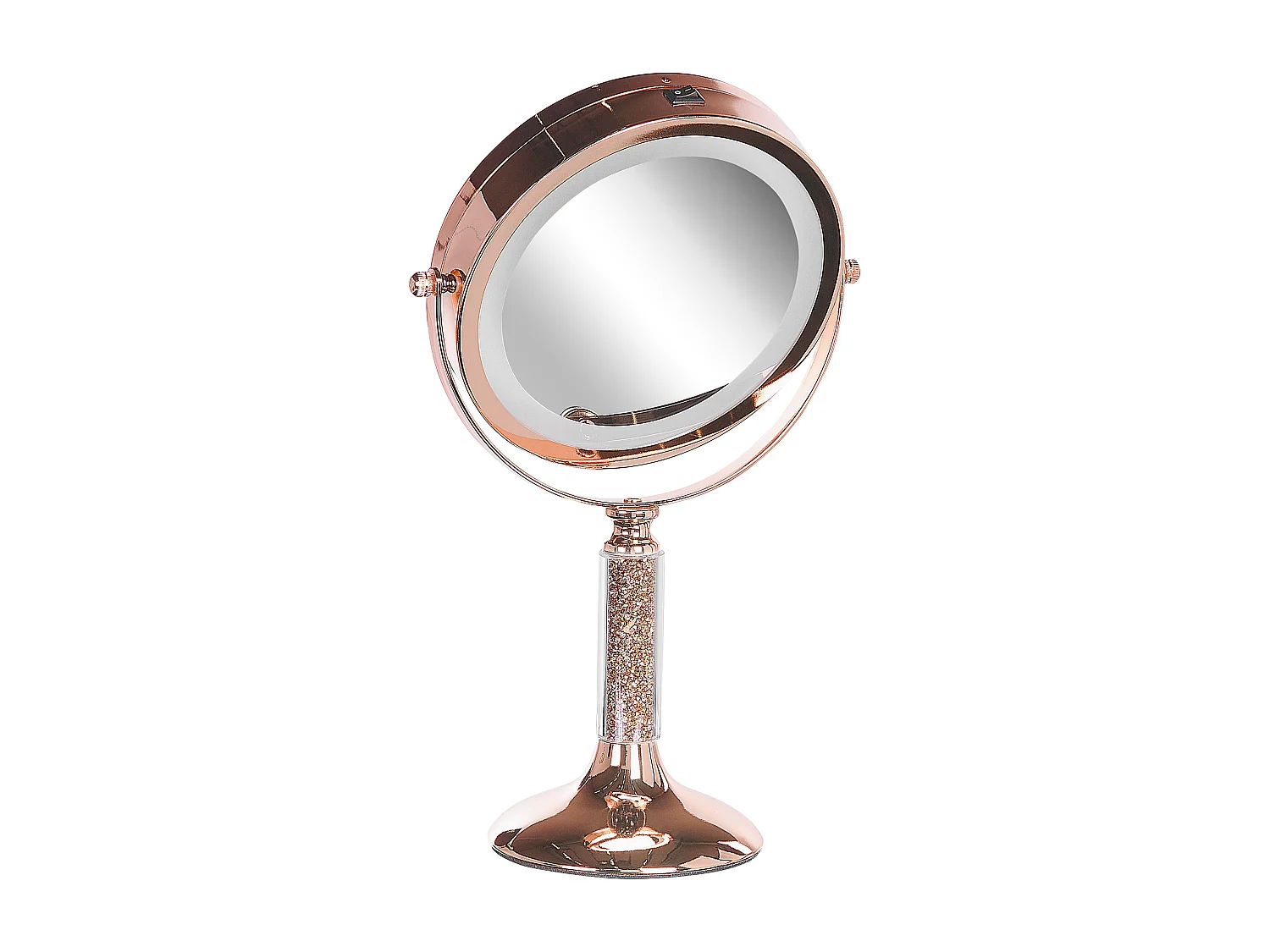 Miroir de table LED BAIXAS Rose doré