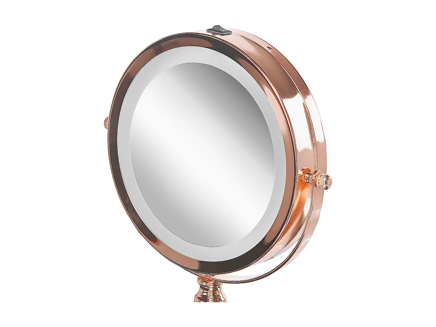 Miroir de table LED BAIXAS Rose doré