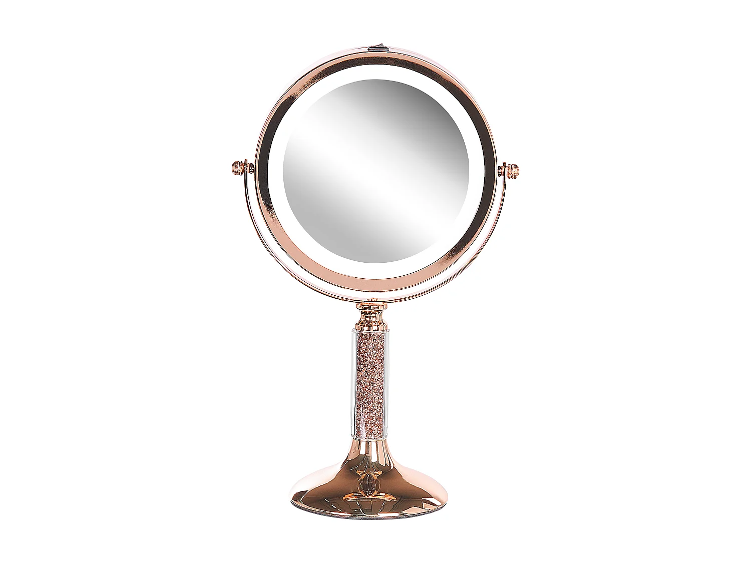 Miroir de table LED BAIXAS Rose doré