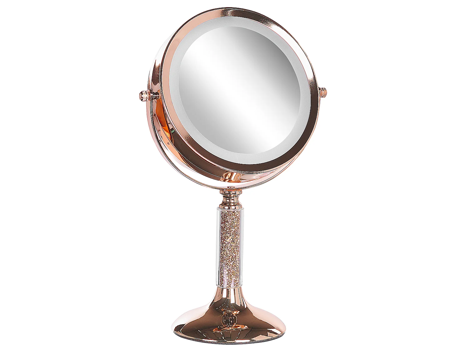 Miroir de table LED BAIXAS Rose doré
